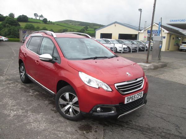Peugeot 2008 SUV, Diesel, 2016, Red