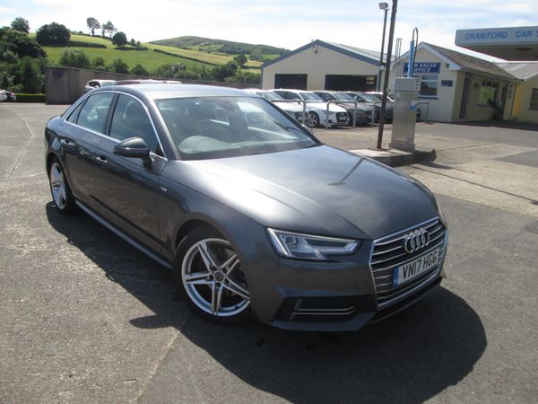 Audi A4 Saloon, Diesel, 2017, Grey