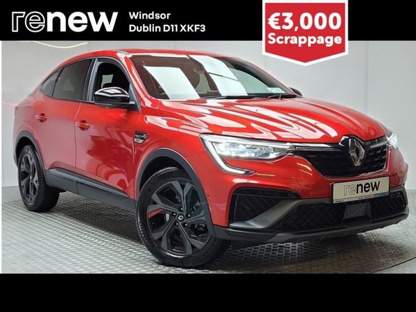 Renault Arkana Hatchback, Petrol, 2022, Red