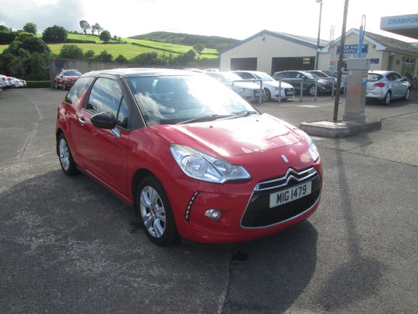 Citroen DS 3 Hatchback, Diesel, 2011, Red