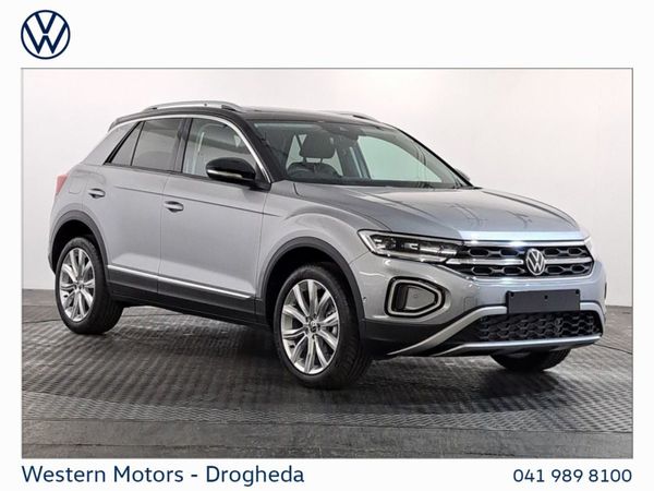 Volkswagen T-Roc SUV, Petrol, 2025, Silver