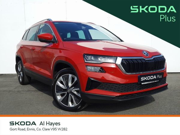 Skoda Karoq SUV, Diesel, 2023, Red