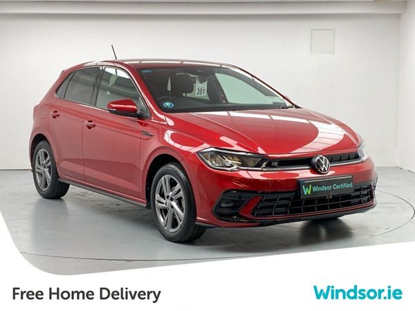 Volkswagen Polo Hatchback, Petrol, 2022, Red
