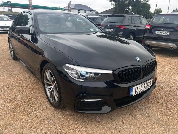 BMW 5-Series Saloon, Diesel, 2017, Black