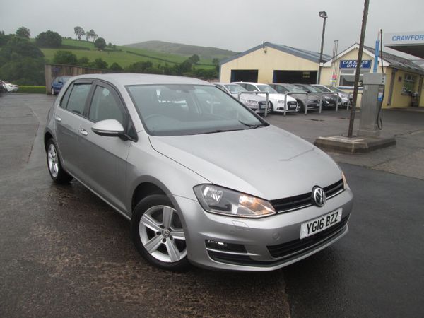 Volkswagen Golf Hatchback, Diesel, 2016, Silver