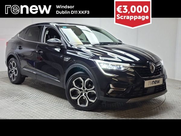 Renault Arkana Hatchback, Petrol, 2022, Black