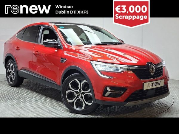 Renault Arkana Hatchback, Petrol, 2023, Red
