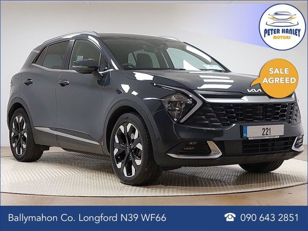 Kia Sportage SUV, Petrol Hybrid, 2022, Grey