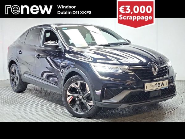 Renault Arkana Hatchback, Petrol, 2022, Black