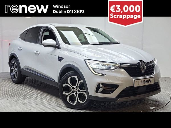 Renault Arkana Hatchback, Petrol, 2022, White