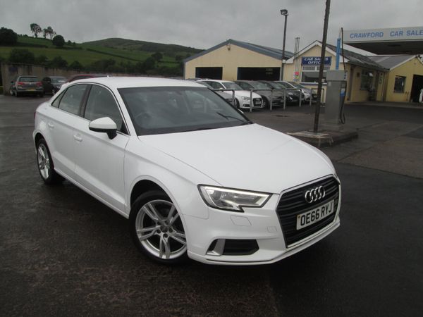 Audi A3 Saloon, Diesel, 2017, White