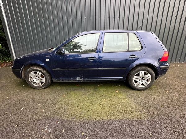 Volkswagen Golf Hatchback, Petrol, 2003, Blue