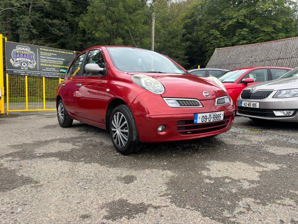 Nissan Micra Hatchback, Petrol, 2009, Red