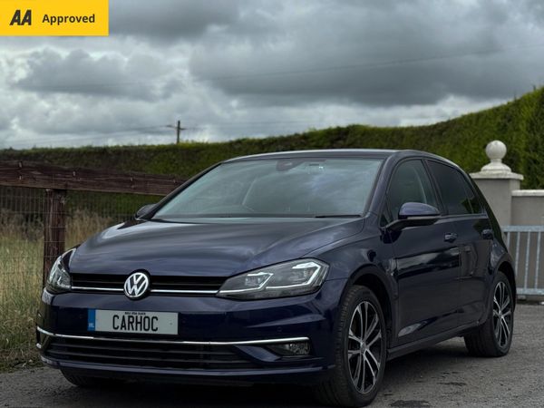 Volkswagen Golf Hatchback, Diesel, 2020, Blue