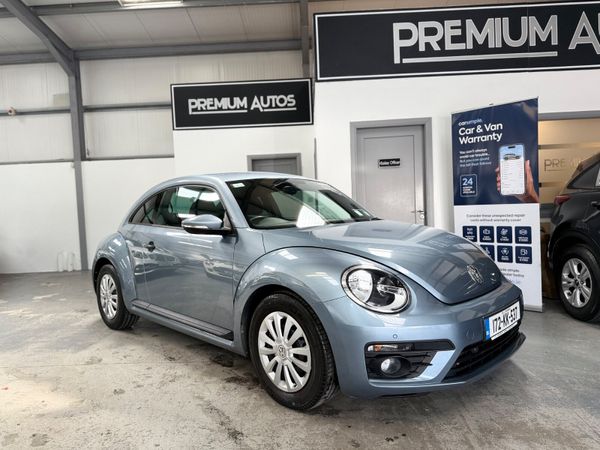 Volkswagen Beetle Hatchback, Petrol, 2017, Blue