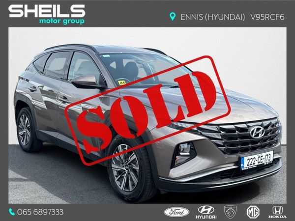 Hyundai Tucson SUV, Petrol Hybrid, 2022, Brown