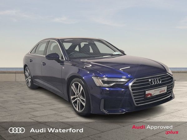 Audi A6 Saloon, Diesel, 2021, Blue