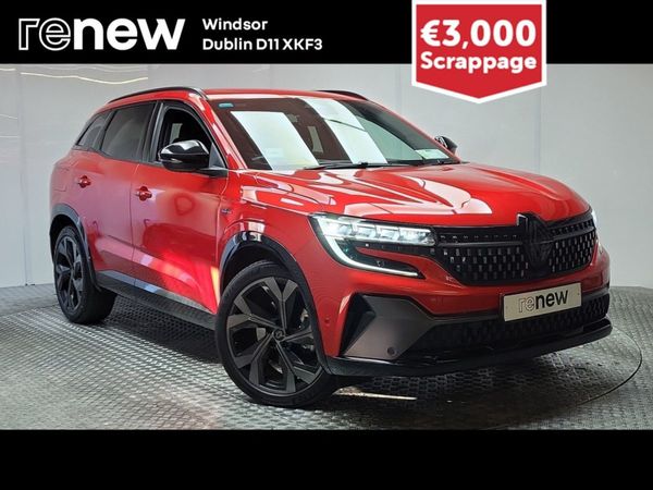 Renault Austral SUV, Petrol Hybrid, 2023, Red