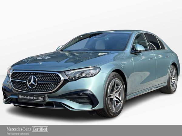 Mercedes-Benz E-Class Saloon, Petrol Plug-in Hybrid, 2024, Silver
