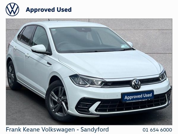 Volkswagen Polo Hatchback, Petrol, 2022, White