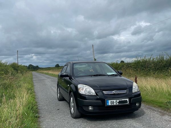 Kia Rio Saloon, Petrol, 2008, Black