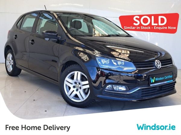 Volkswagen Polo Hatchback, Petrol, 2018, Black