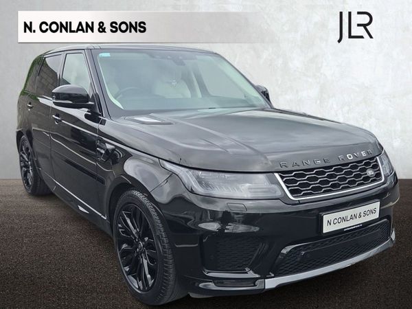Land Rover Range Rover Sport SUV, Diesel, 2019, Black