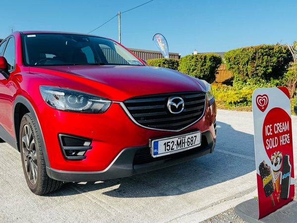 Mazda CX-5 SUV, Diesel, 2015, Red