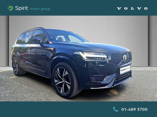 Volvo XC90 SUV, Petrol Plug-in Hybrid, 2024, Black