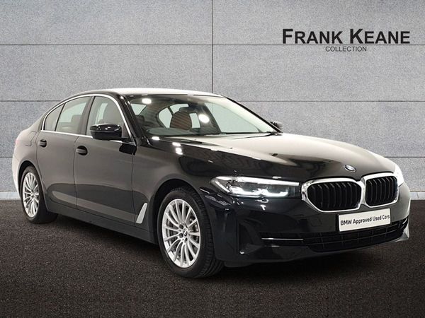 BMW 5-Series Saloon, Petrol Plug-in Hybrid, 2020, Black