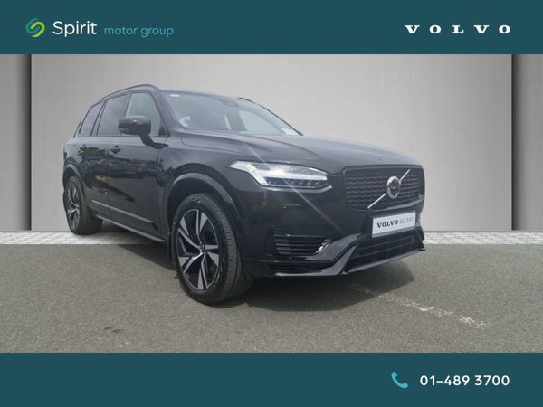 Volvo XC90 SUV, Petrol Plug-in Hybrid, 2024, Black