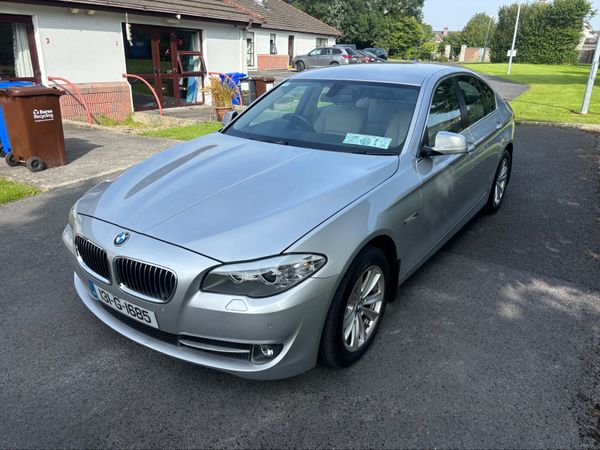 BMW 5-Series Saloon, Diesel, 2013, Silver