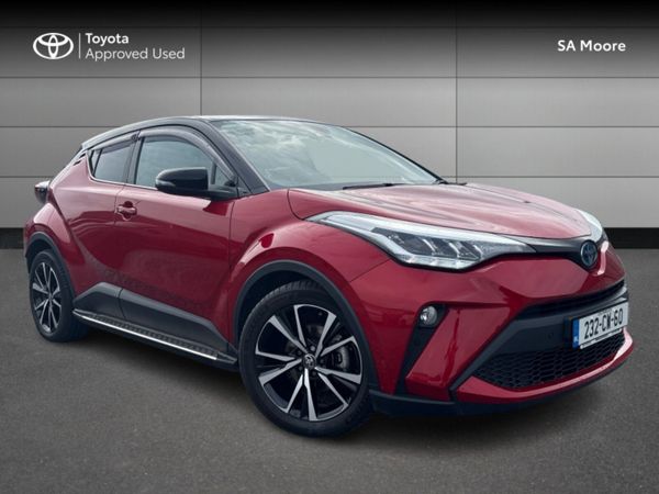 Toyota C-HR SUV, Petrol Hybrid, 2023, Red