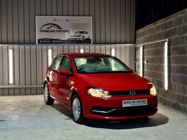 Volkswagen Polo Hatchback, Petrol, 2016, Red
