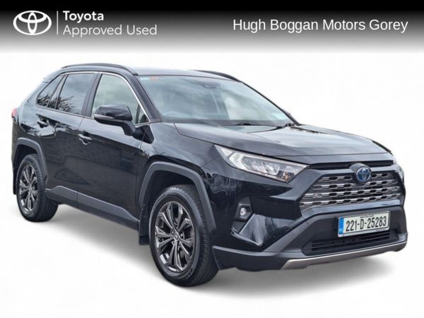Toyota RAV4 SUV, Petrol Hybrid, 2022, Black