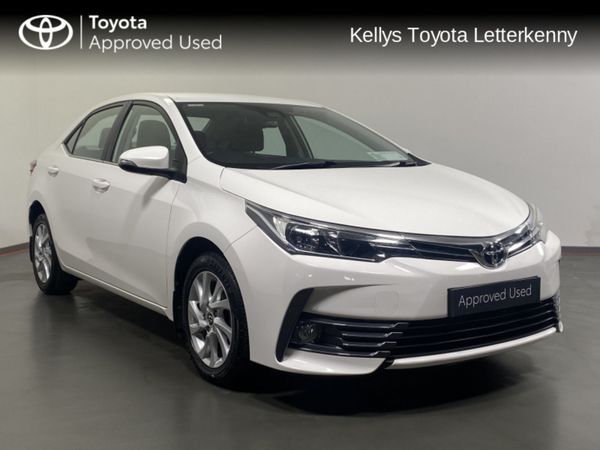 Toyota Corolla Saloon, Petrol, 2017, White