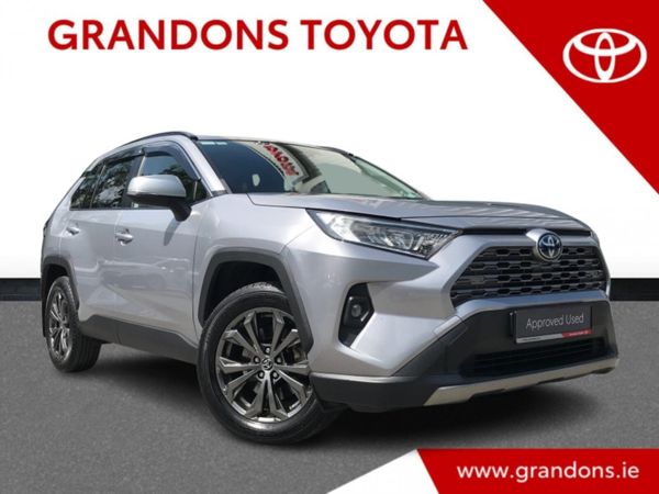 Toyota RAV4 SUV, Petrol Hybrid, 2022, Silver