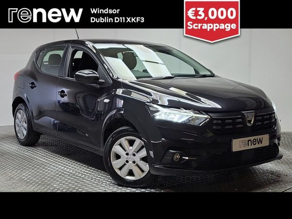 Dacia Sandero Hatchback, Petrol, 2023, Black