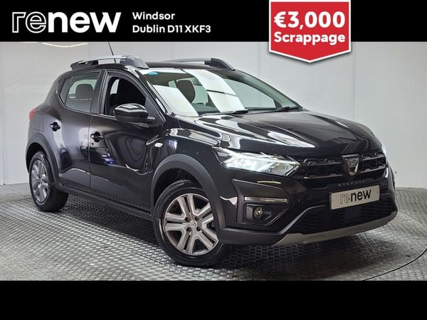 Dacia Sandero Stepway Hatchback, Petrol, 2023, Black