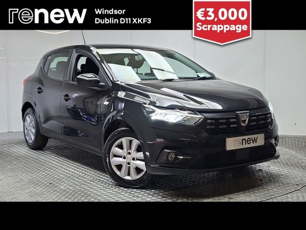 Dacia Sandero Hatchback, Petrol, 2023, Black