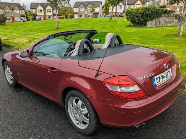 Mercedes-Benz SLK Convertible, Petrol, 2007, Red
