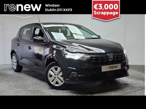 Dacia Sandero Hatchback, Petrol, 2023, Black