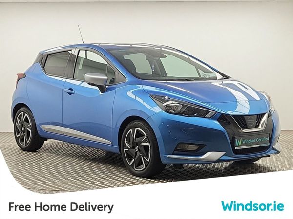 Nissan Micra Hatchback, Petrol, 2022, Blue