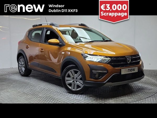 Dacia Sandero Stepway Hatchback, Petrol, 2023, Orange