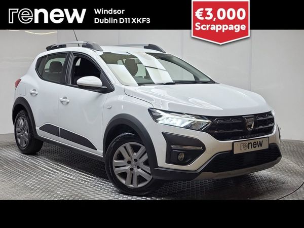 Dacia Sandero Stepway Hatchback, Petrol, 2023, White