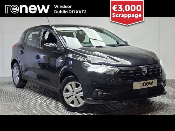 Dacia Sandero Hatchback, Petrol, 2023, Black