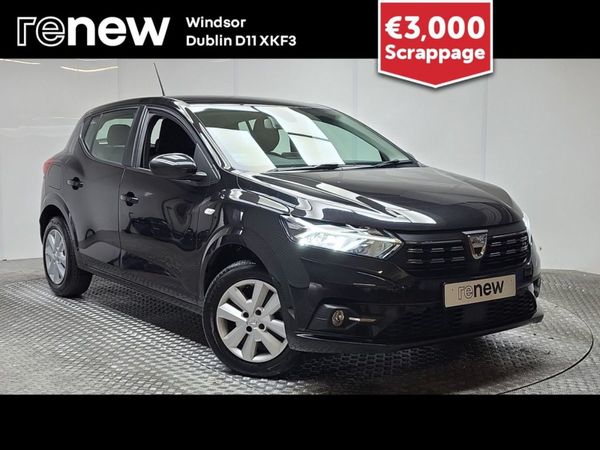 Dacia Sandero Hatchback, Petrol, 2023, Black