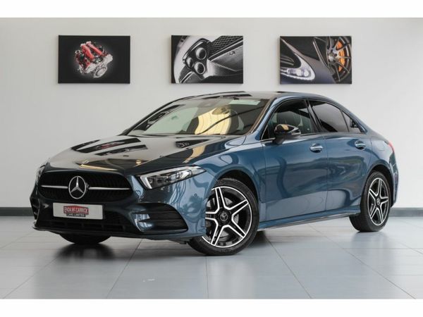 Mercedes-Benz A-Class Saloon, Petrol Plug-in Hybrid, 2022, Blue