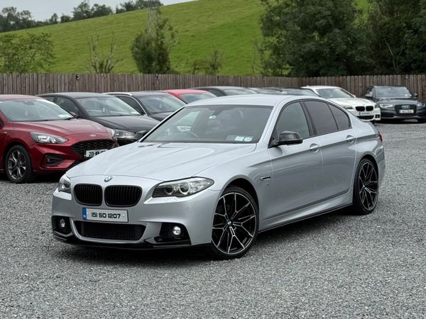 BMW 5-Series Saloon, Diesel, 2015, Silver