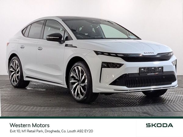 Skoda Enyaq Coupe, Electric, 2025, White